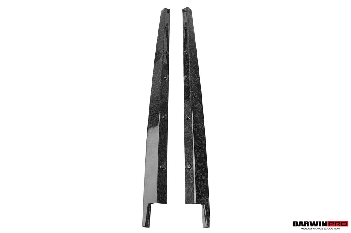 2021-2026 Bentley Bentayga Autoclave Carbon Fiber Side Skirts DarwinPRO (V8S Style)