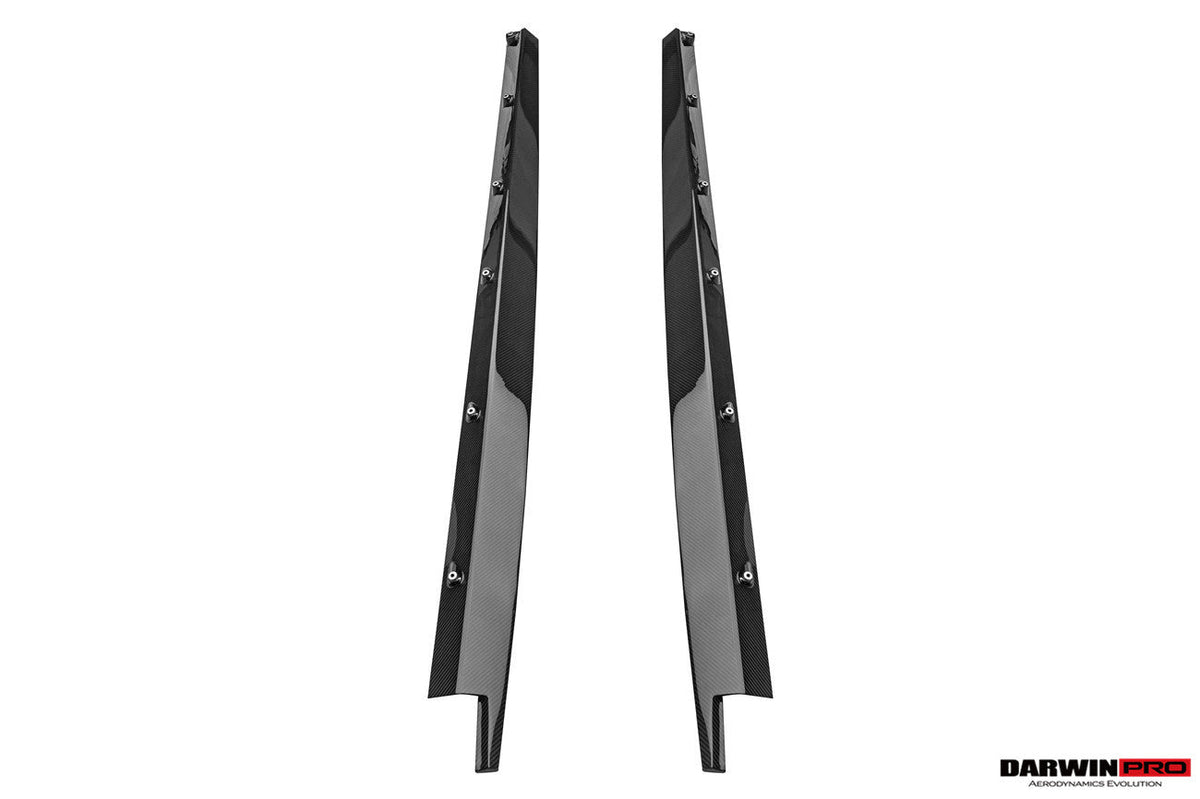 2021-2026 Bentley Bentayga Autoclave Carbon Fiber Side Skirts DarwinPRO (V8S Style)