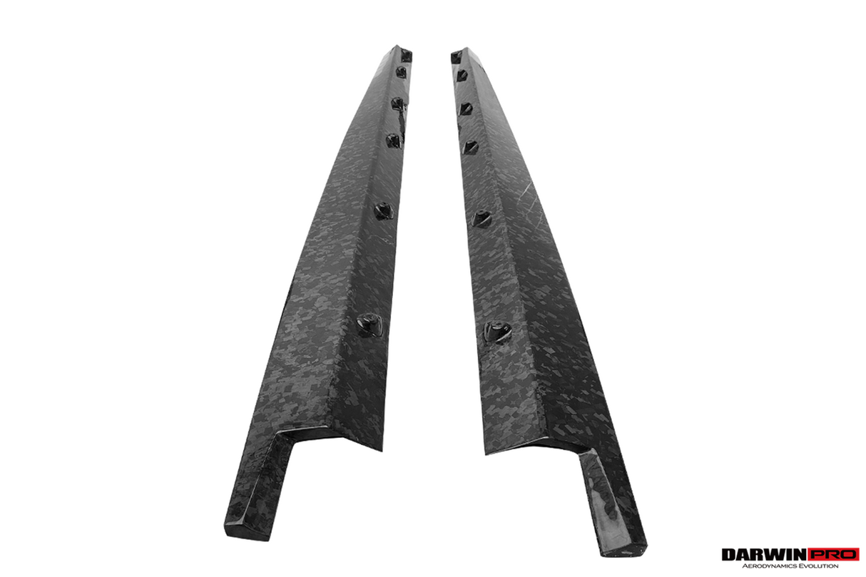 2021-2026 Bentley Bentayga Autoclave Carbon Fiber Side Skirts DarwinPRO (V8S Style)