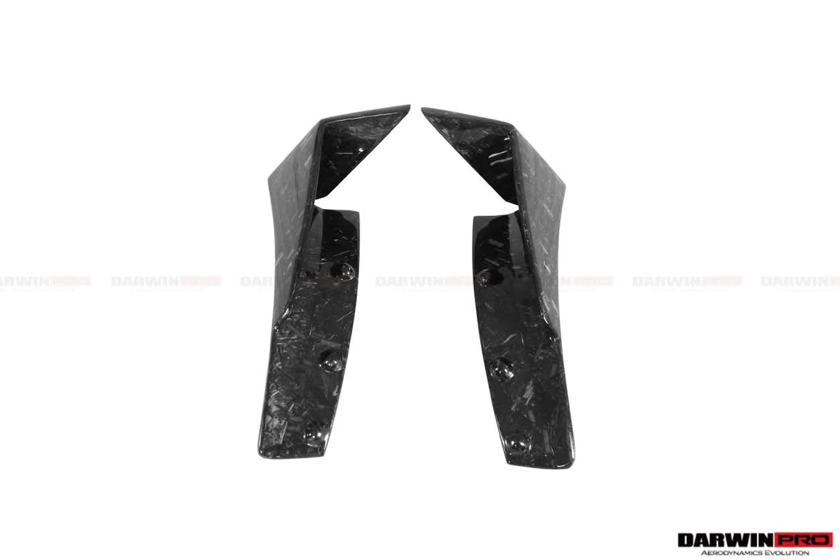 2013-2019 Corvette C7 Z51 Z06 Grandsport Carbon Fiber Front Lip Winglets