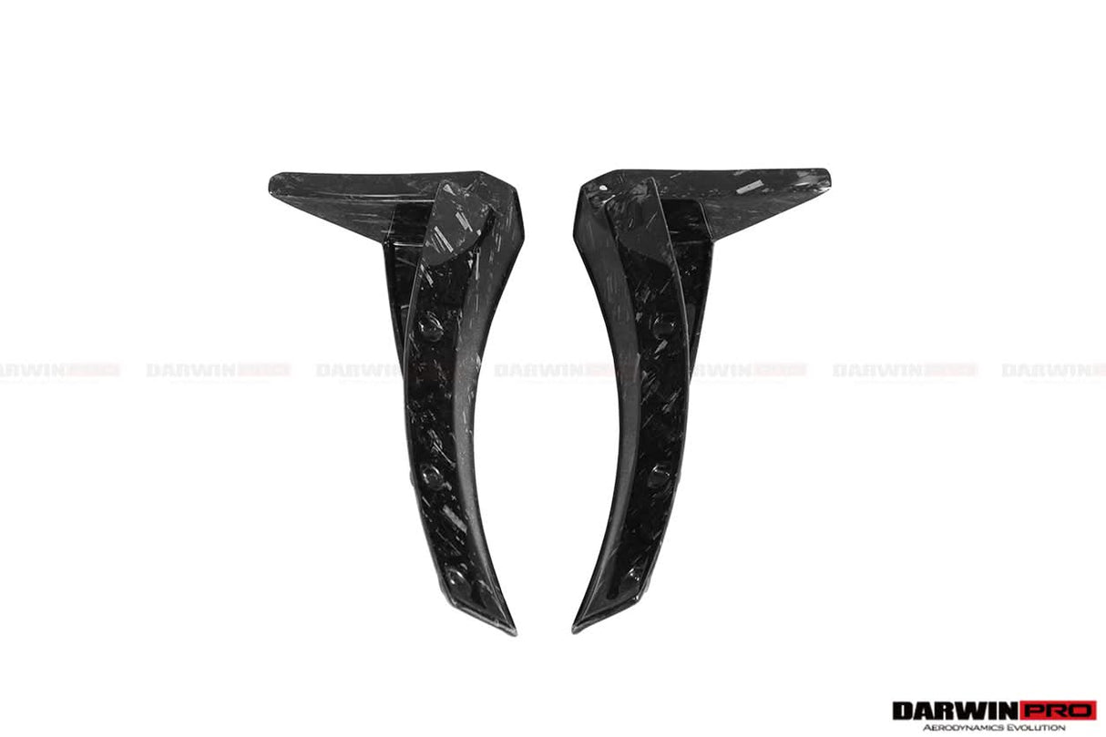 2013-2019 Corvette C7 Z51 Z06 Grandsport Carbon Fiber Front Lip Winglets