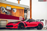 2013-2019 Corvette C7 Z51 Z06 Grandsport Carbon Fiber Front Lip Winglets