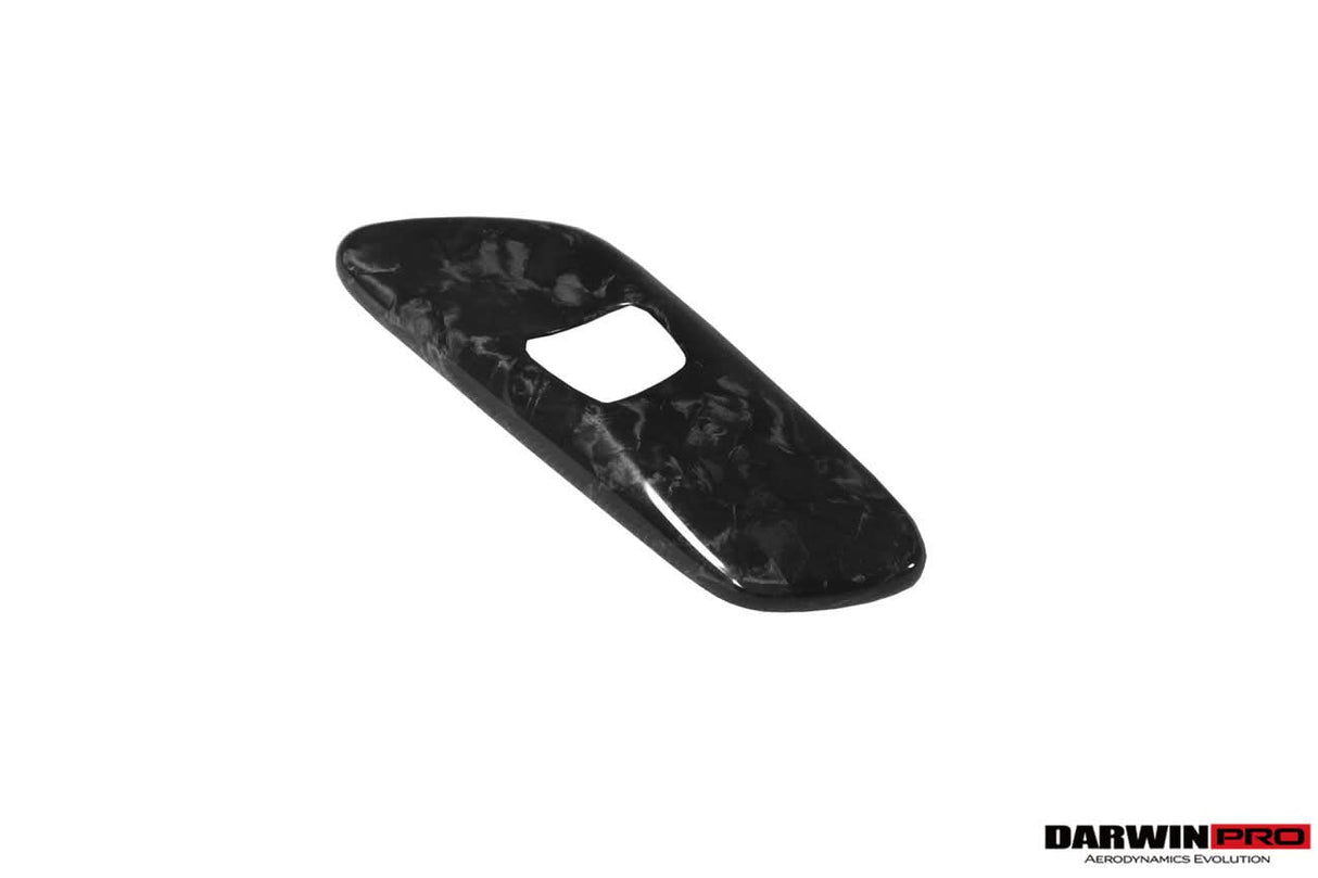 2013-2019 Corvette C7 Z06 Grandsport Dry Carbon Fiber Interior Door Handle Molding Cover Trims