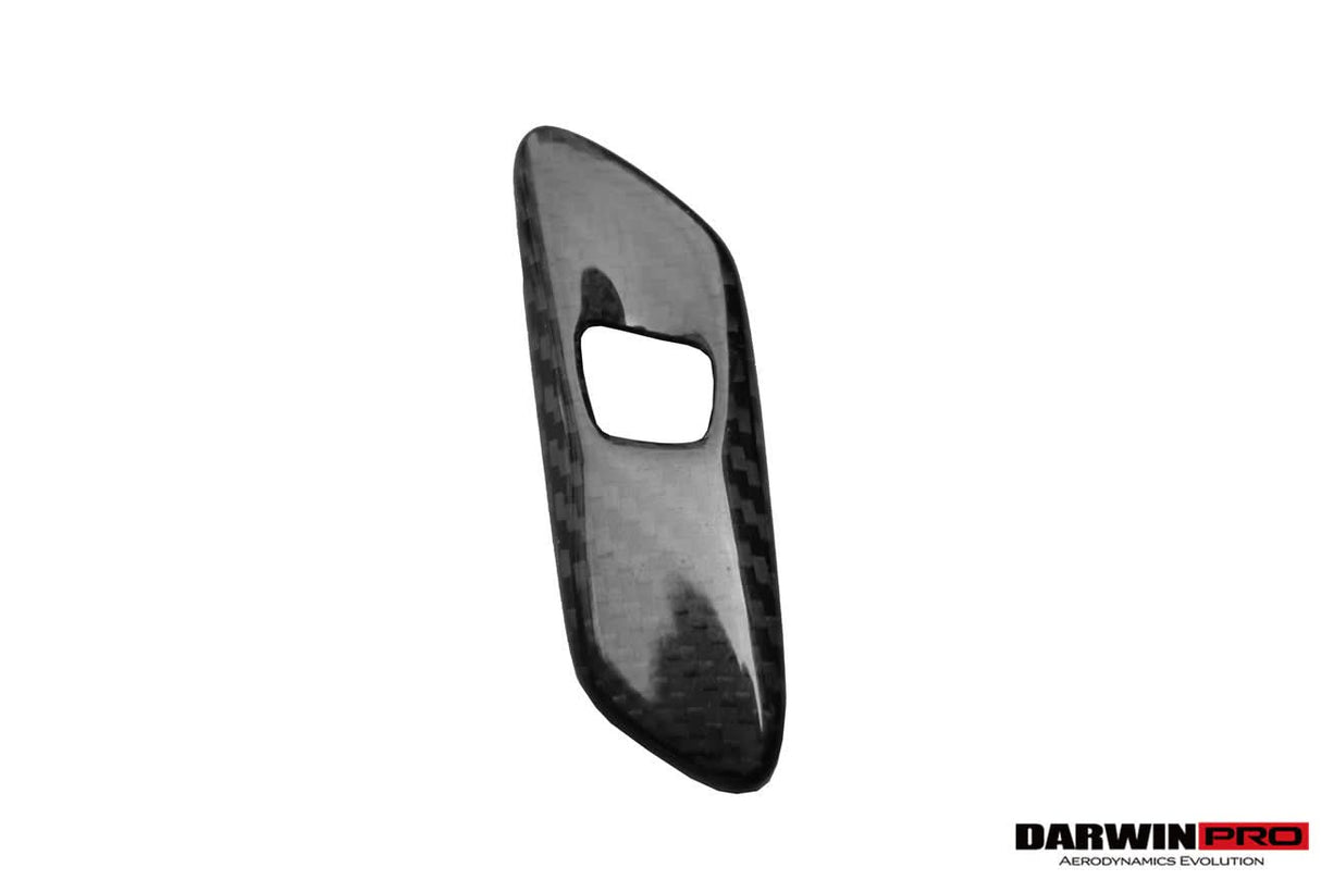 2013-2019 Corvette C7 Z06 Grandsport Dry Carbon Fiber Interior Door Handle Molding Cover Trims
