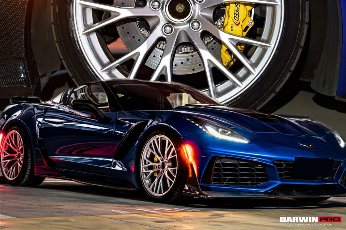 2013-2019 Corvette C7 Z51 Convert ZR1 Style Full Body Kit