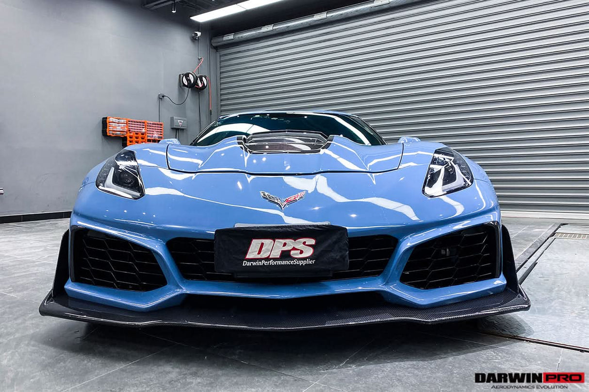 2013-2019 Corvette C7 Z51 Convert ZR1 Style Front Body Kit