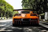 2013-2019 Corvette C7 Z51 Grandsport Z06 Style Rear Full Body Kit