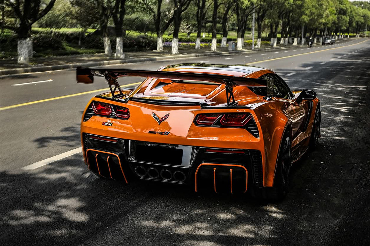 2013-2019 Corvette C7 Z51 Grandsport Z06 Style Rear Full Body Kit