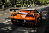 2013-2019 Corvette C7 Z51 Grandsport Z06 Style Rear Full Body Kit