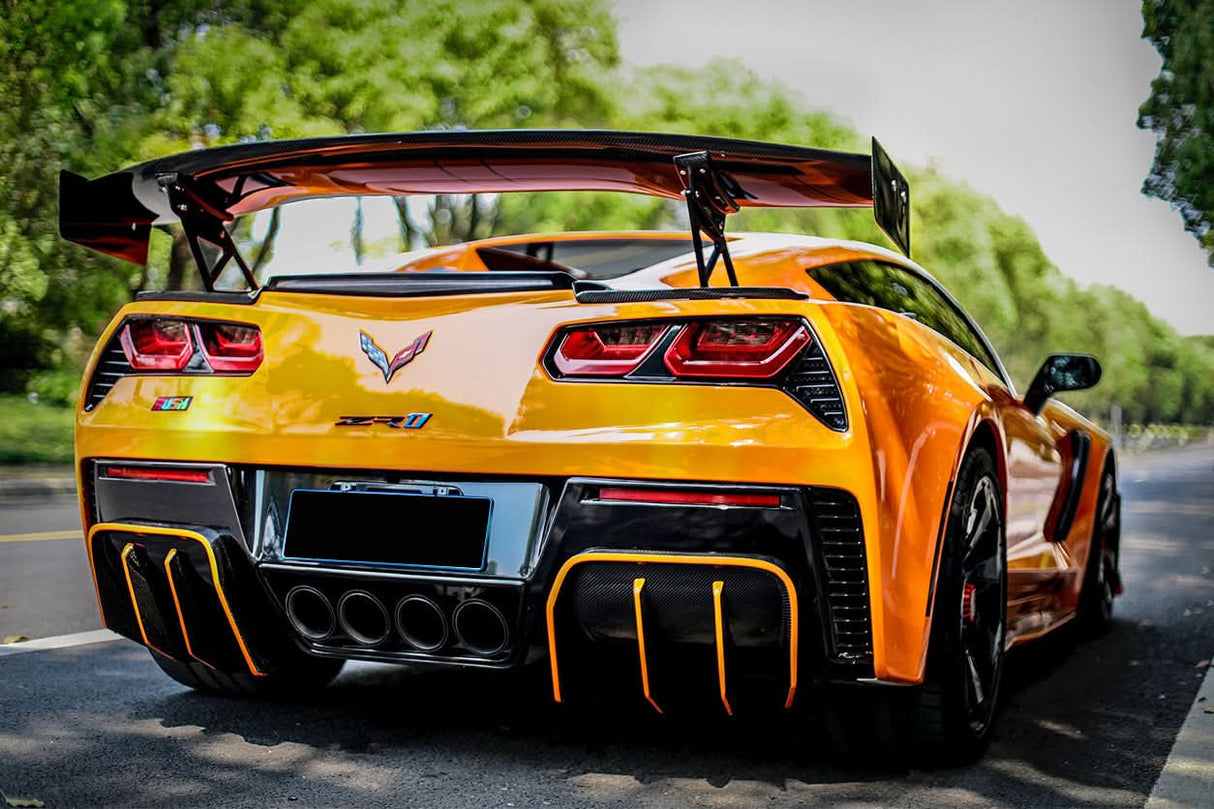 2013-2019 Corvette C7 Z51 Grandsport Z06 Style Rear Full Body Kit