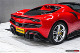 DarwinPRO 2022-2026 Ferrari 296 GTB & GTS Type F171 iMP Style Carbon Fiber Full Kit (For Surround View Camera System Bumper Only)