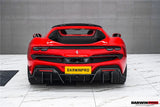 DarwinPRO 2022-2026 Ferrari 296 GTB & GTS Type F171 iMP Style Carbon Fiber Full Kit (For Surround View Camera System Bumper Only)
