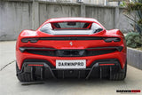 DarwinPRO 2022-2026 Ferrari 296 GTB & GTS Type F171 iMP Style Carbon Fiber Full Kit (For Surround View Camera System Bumper Only)
