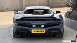 DarwinPRO 2022-2026 Ferrari 296 GTB Type F171 iMP Style Carbon Fiber Trunk Spoiler