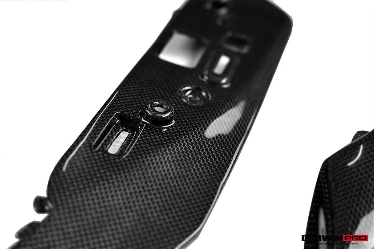 2022-2026 Ferrari 296 GTB GTS (Type F171) OE Style Dry Carbon Fiber Center Control Surround Panel Front End