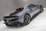 DarwinPRO 2022-2026 Ferrari 296 GTB & GTS Type F171 iMP Style Carbon Fiber Full Kit