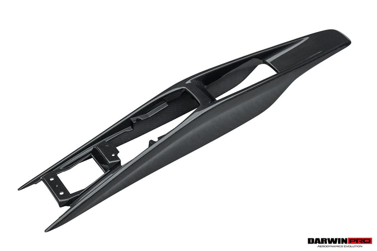 2022-2026 Ferrari 296 GTB & GTS (Type F171) OE Style Dry Carbon Fiber Center Control Surround Panel Rear End