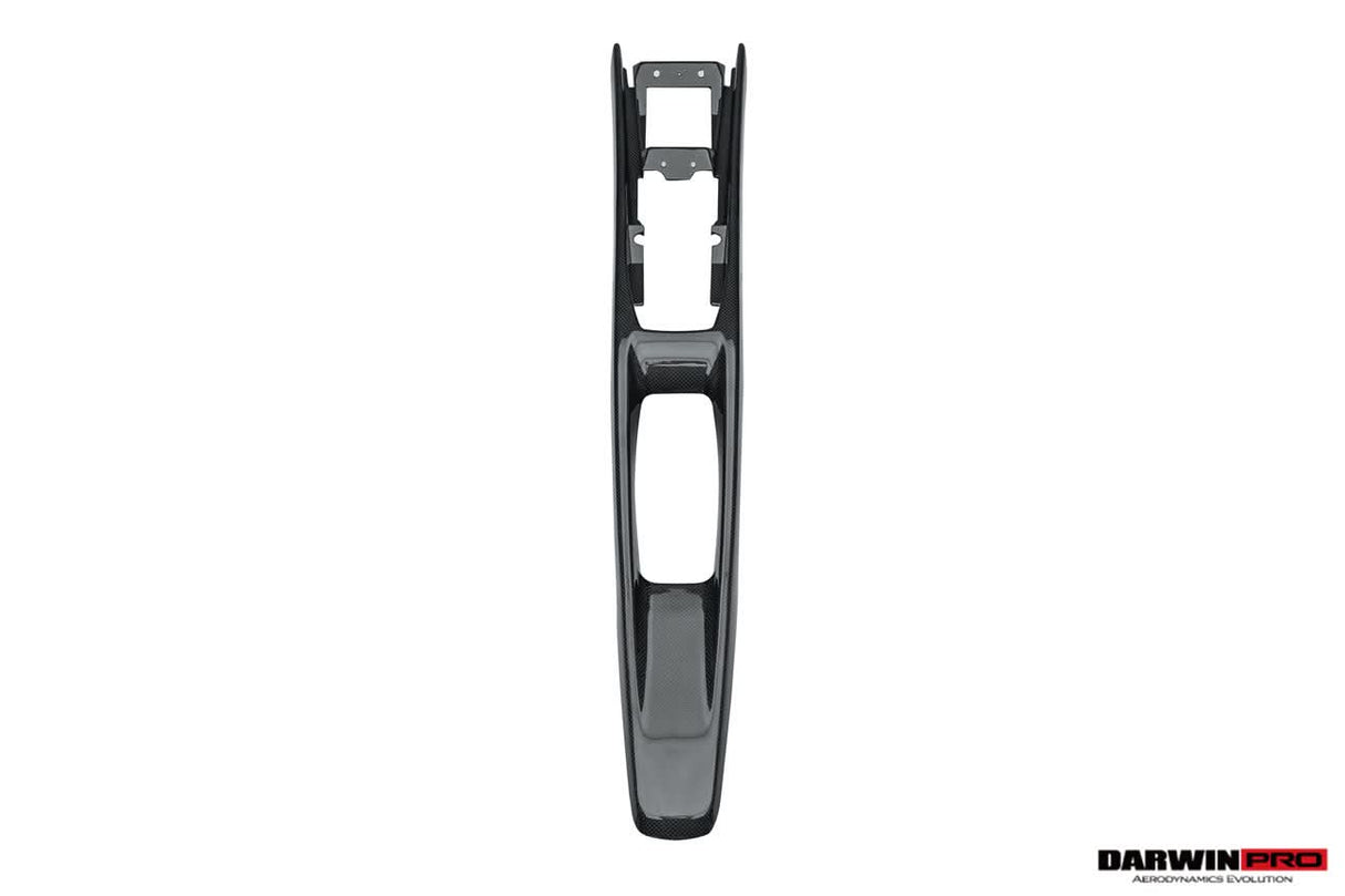 2022-2026 Ferrari 296 GTB & GTS (Type F171) OE Style Dry Carbon Fiber Center Control Surround Panel Rear End