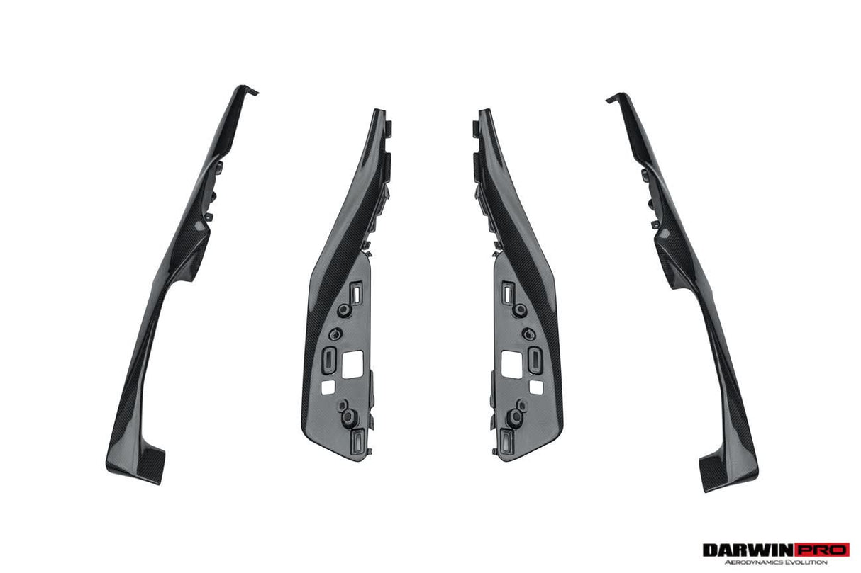 2022-2026 Ferrari 296 GTB GTS (Type F171) OE Style Dry Carbon Fiber Center Control Surround Panel Front End