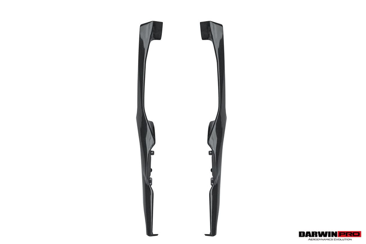 2022-2026 Ferrari 296 GTB GTS (Type F171) OE Style Dry Carbon Fiber Center Control Surround Panel Front End
