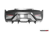 2010-2015 Ferrari 458 Spider BKSS Style Partial Carbon Fiber Rear Bumper And Fiber Trunk With Tail Light Cover