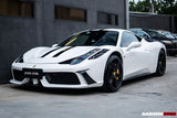 2010-2015 Ferrari 458 Italia and Spider Carbon Fiber Hood DarwinPRO ( Speciale Design)
