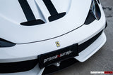2010-2015 Ferrari 458 Italia and Spider Carbon Fiber Hood DarwinPRO ( Speciale Design)