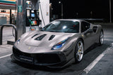 2015-2020 Ferrari 488 GTB | Spider Carbon Fiber Hood - DarwinPRO Challenge Evo Modena Design