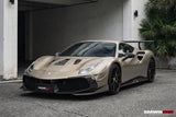 2015-2020 Ferrari 488 GTB | Spider Carbon Fiber Hood - DarwinPRO Challenge Evo Modena Design