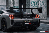 2015-2020 Ferrari 488 GTB Partial Carbon Fiber Full Body Kit - DarwinPRO Challenge Evo Modena Design
