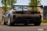 2015-2020 Ferrari 488 GTB | Spider Carbon Fiber Wing - DarwinPRO Challenge Evo Modena Design