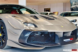 2015-2020 Ferrari 488 GTB | Spider Partial Carbon Fiber Front Bumper - DarwinPRO Challenge Evo Modena Design