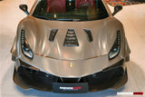 2015-2020 Ferrari 488 GTB | Spider Carbon Fiber Hood - DarwinPRO Challenge Evo Modena Design