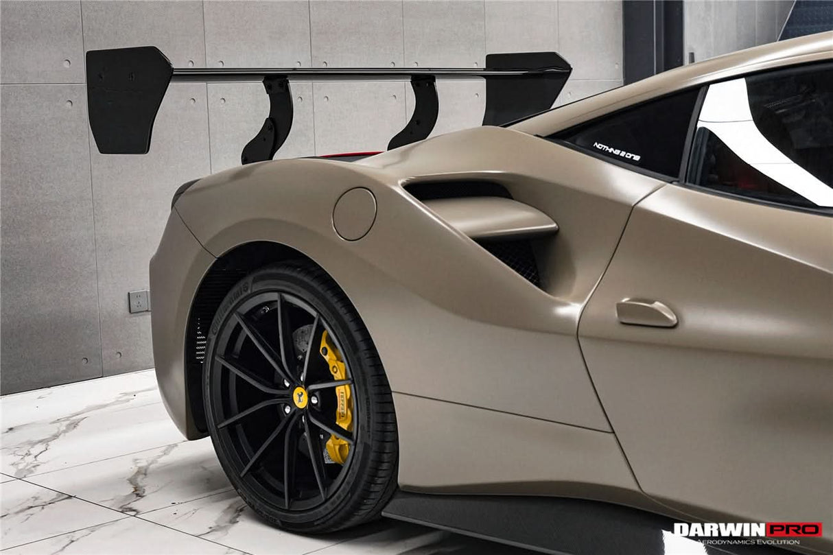 2015-2020 Ferrari 488 GTB | Spider Carbon Fiber Wing - DarwinPRO Challenge Evo Modena Design