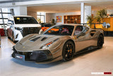2015-2020 Ferrari 488 GTB | Spider Partial Carbon Fiber Front Bumper - DarwinPRO Challenge Evo Modena Design