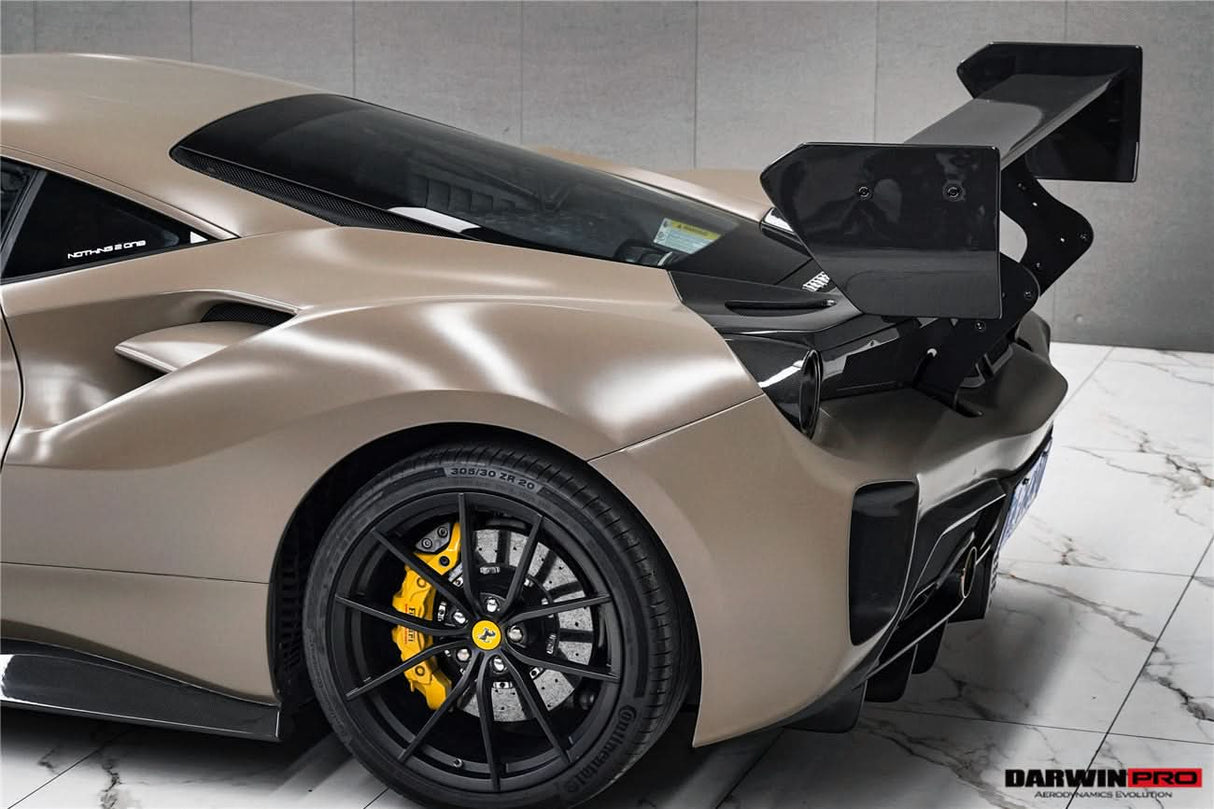 2015-2020 Ferrari 488 GTB | Spider Carbon Fiber Wing - DarwinPRO Challenge Evo Modena Design