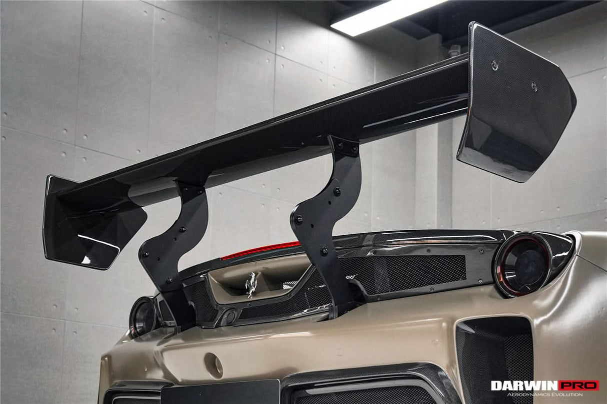 2015-2020 Ferrari 488 GTB | Spider Carbon Fiber Wing - DarwinPRO Challenge Evo Modena Design