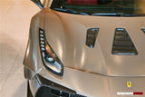 2015-2020 Ferrari 488 GTB | Spider Carbon Fiber Hood - DarwinPRO Challenge Evo Modena Design