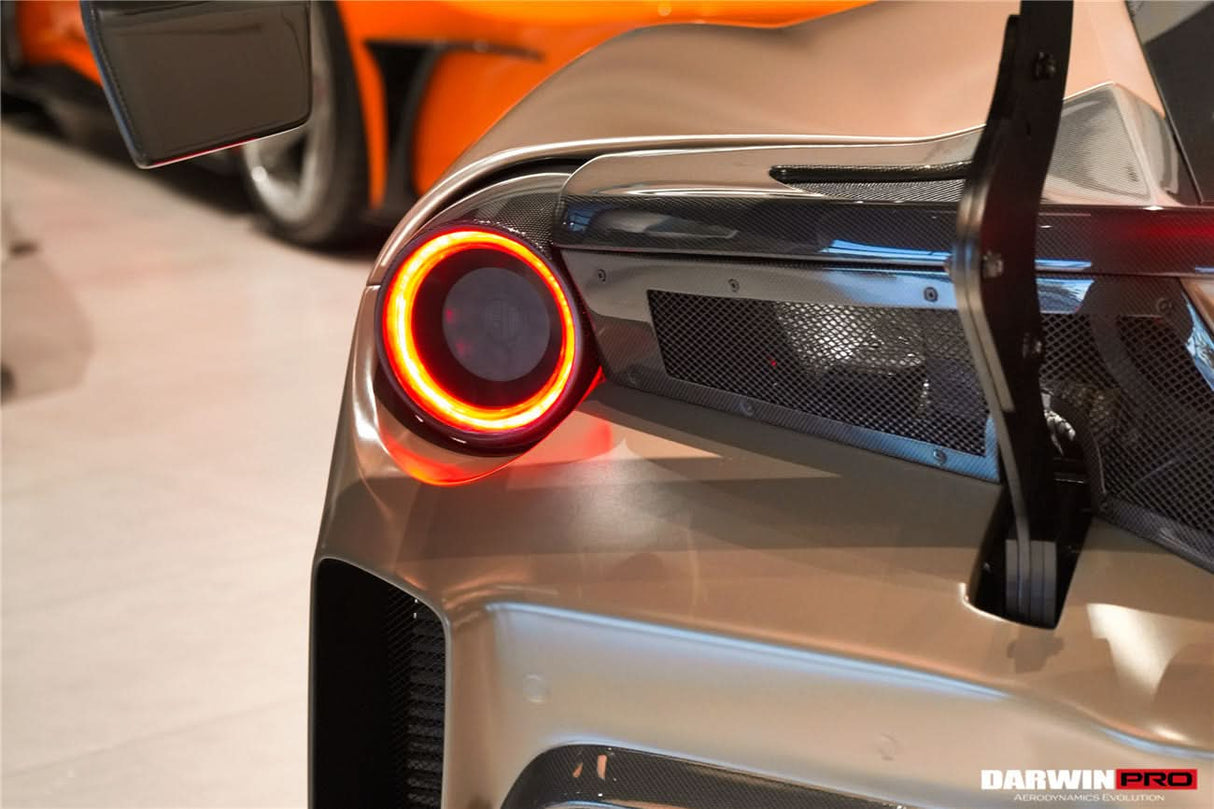 2015-2020 Ferrari 488 GTB | Spider Carbon Fiber Wing - DarwinPRO Challenge Evo Modena Design