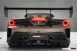 2015-2020 Ferrari 488 GTB | Spider Carbon Fiber Wing - DarwinPRO Challenge Evo Modena Design