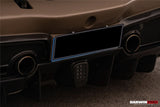 2015-2020 Ferrari 488 GTB Partial Rear Bumper With Deck Lid Wing and Diffuser and Wing - DarwinPRO Challenge Evo Modena Design