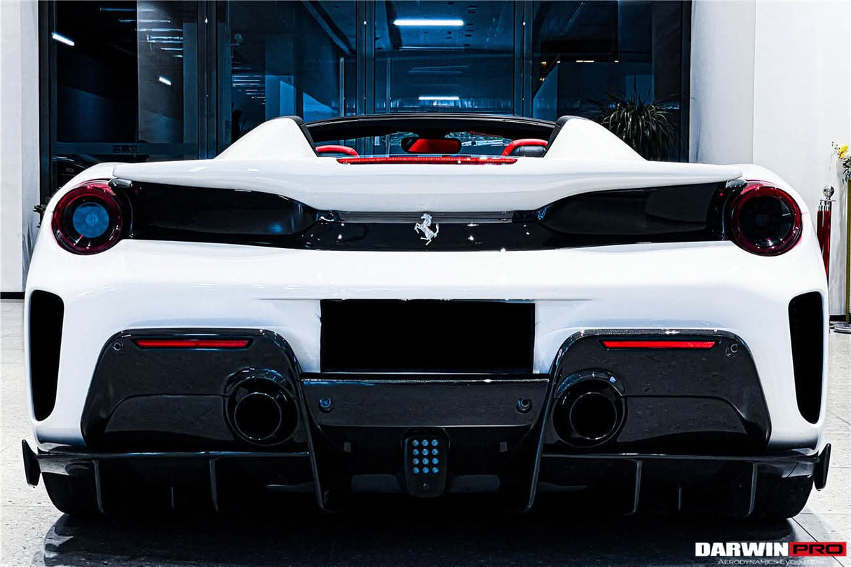 2015-2020 Ferrari 488 GTB | Spider Partial Carbon Fiber Full Body Kit - DarwinPRO Pista Design