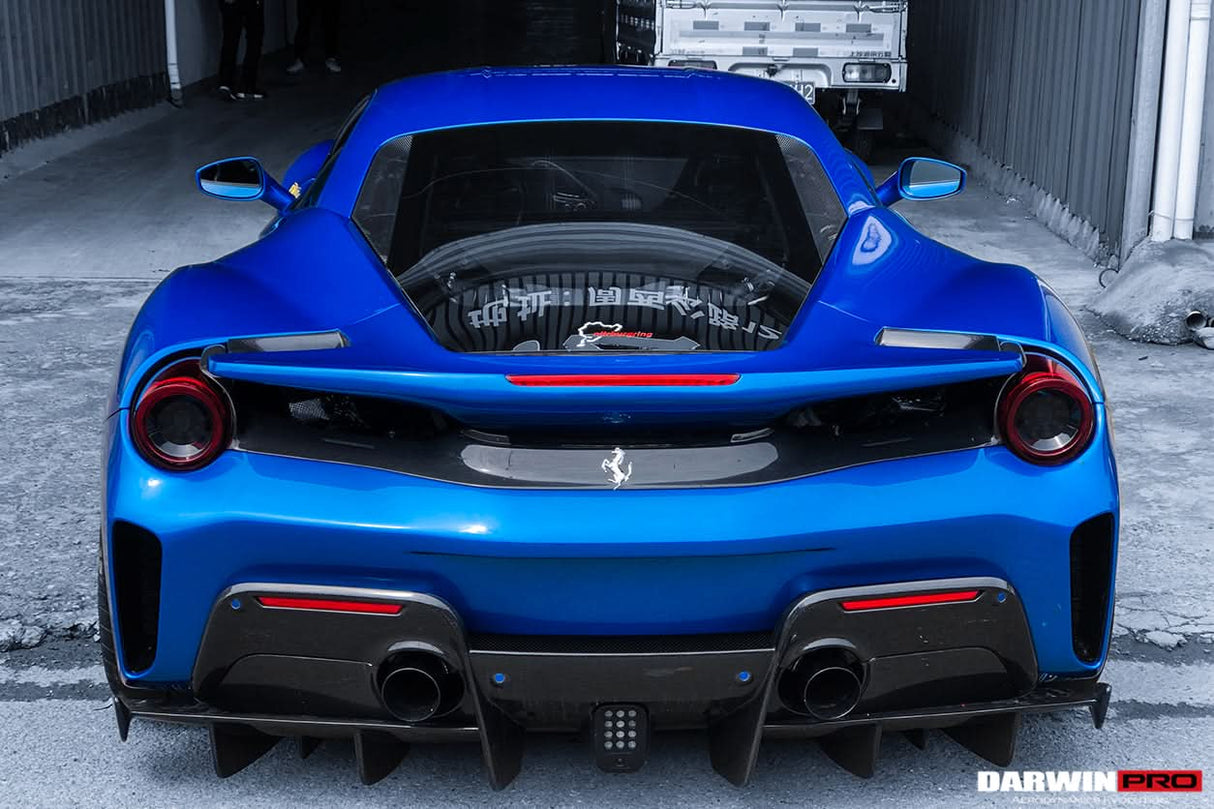 2015-2020 Ferrari 488 GTB | Spider Partial Carbon Fiber Full Body Kit - DarwinPRO Pista Design