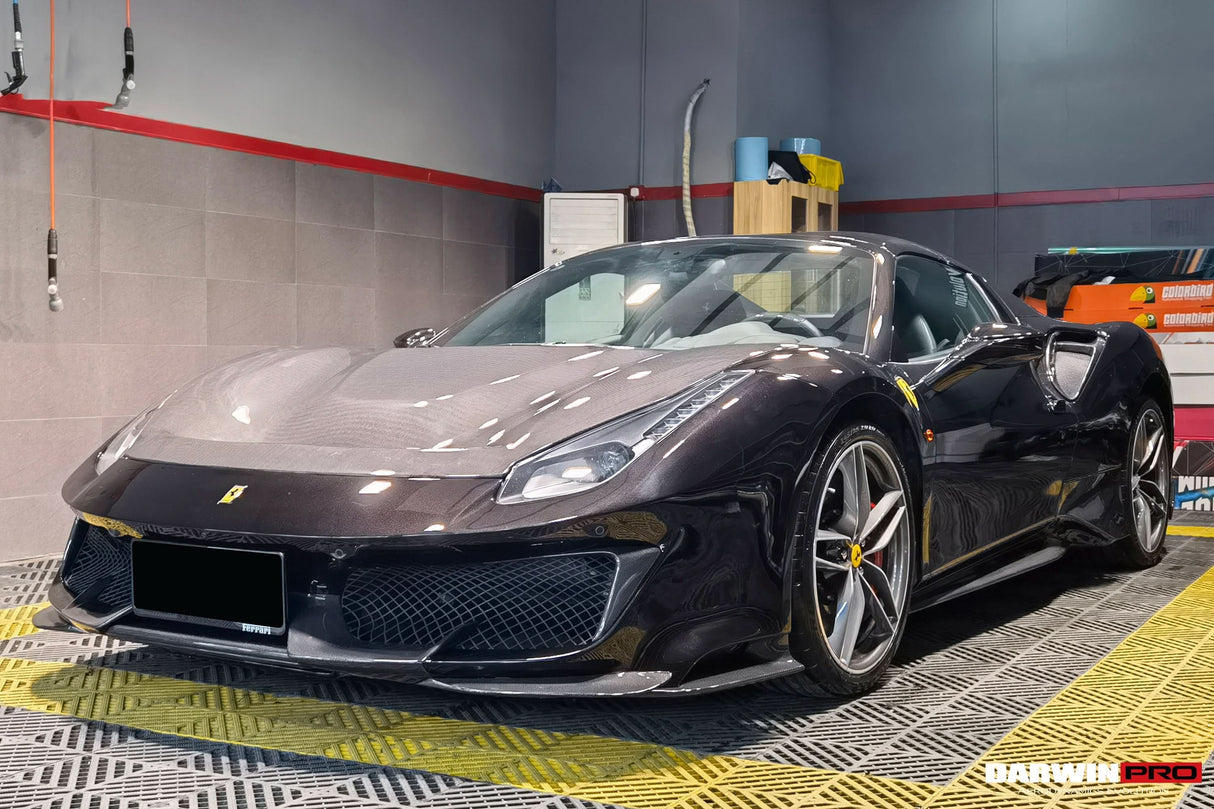 2015-2020 Ferrari 488 GTB | Spider Partial Carbon Fiber Full Body Kit - DarwinPRO Pista Design