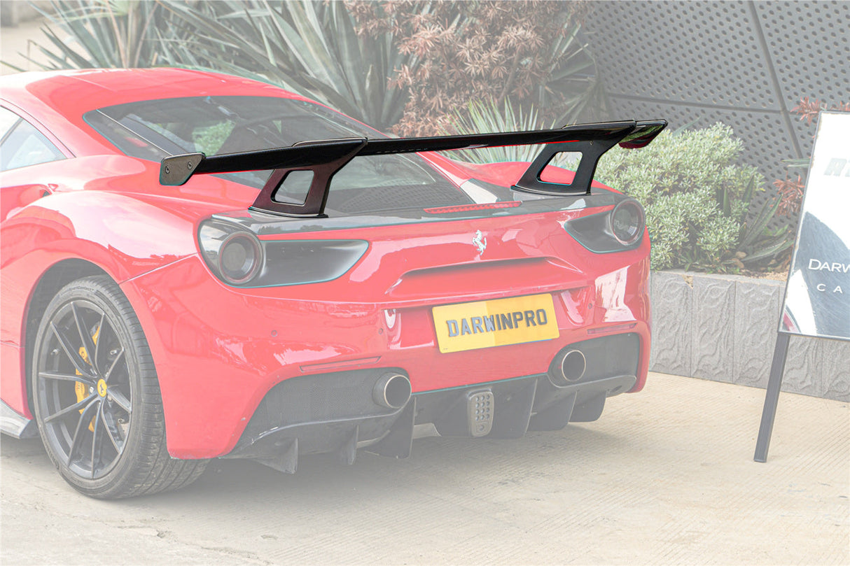 2015-2020 Ferrari 488 GTB Carbon Fiber Wing DarwinPRO (SF90XX Style)