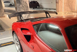 2015-2020 Ferrari 488 GTB Partial Carbon Fiber Wing With Base DarwinPRO (SF90XX Style)
