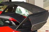 2015-2020 Ferrari 488 GTB Partial Carbon Fiber Wing With Base DarwinPRO (SF90XX Style)