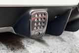 DarwinPRO 2015-2020 Ferrari 488 GTB & Spider Dry Carbon Fiber Rear Black Light Cover with Camera Hole