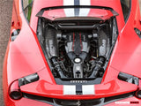 2015-2023 Ferrari Autoclave Carbon Fiber Firewall Cover | Engine Bay Trim panel Replacement | Fits 488, PISTA, F8