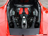 2015-2023 Ferrari Autoclave Carbon Fiber Firewall Cover | Engine Bay Trim panel Replacement | Fits 488, PISTA, F8